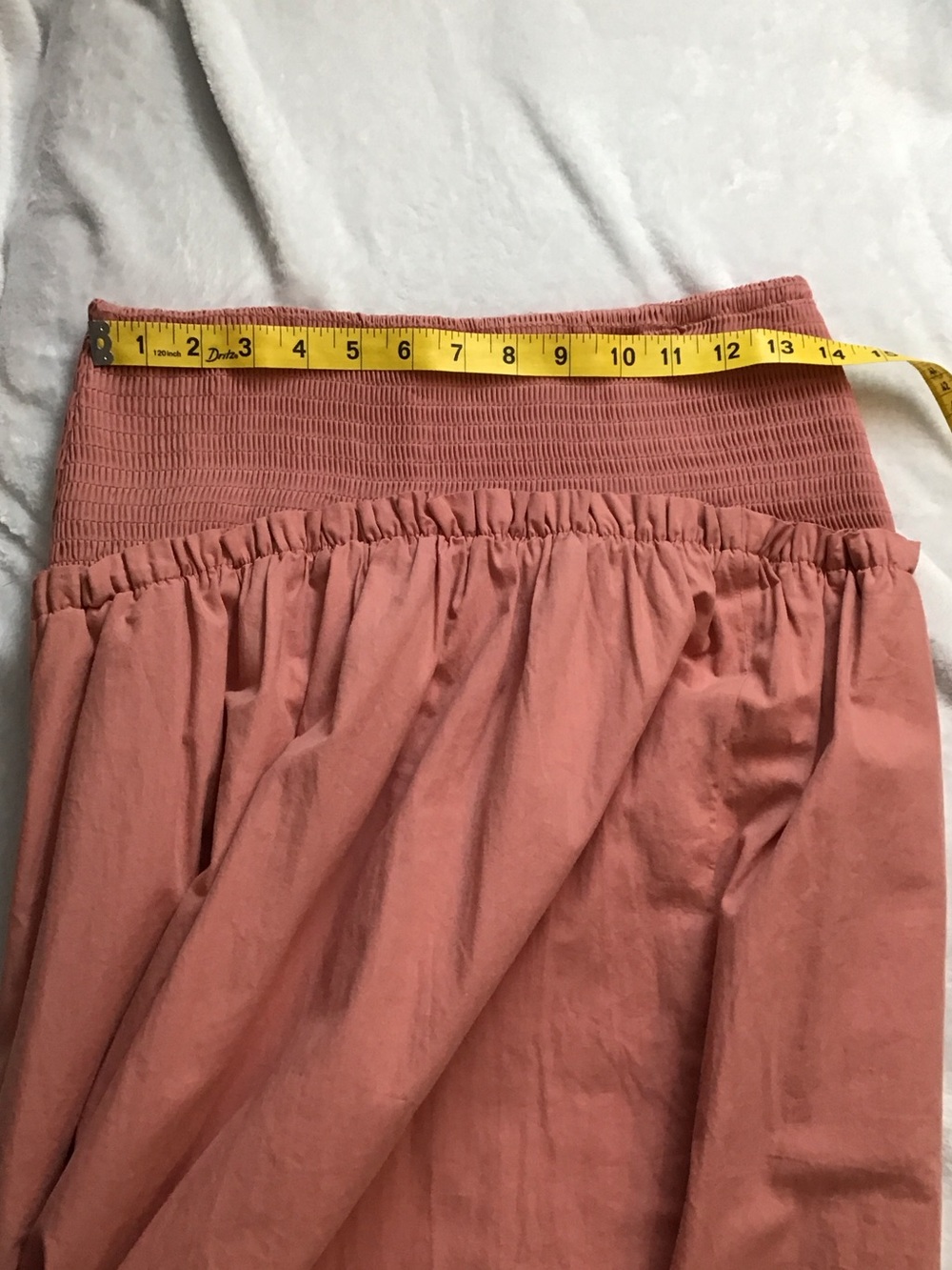 Women’s Coral Maxi Skirt with Elastic Waist 2144 - Picture 3 of 5